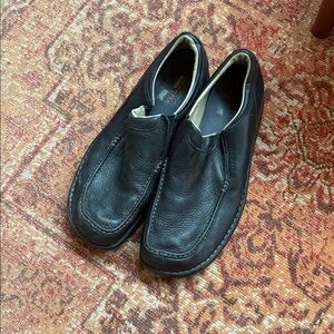 Merrell Black Leather Loafers